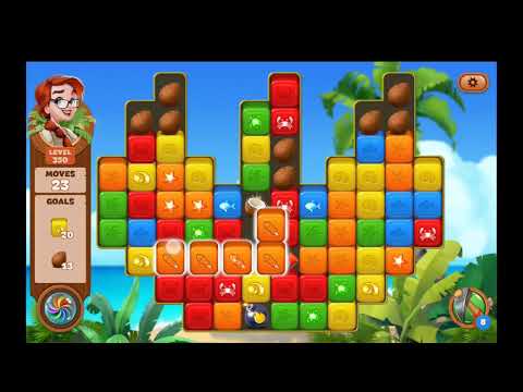 Lost Island Blast Adventure Level 350 NO BOOSTERS - A S GAMING