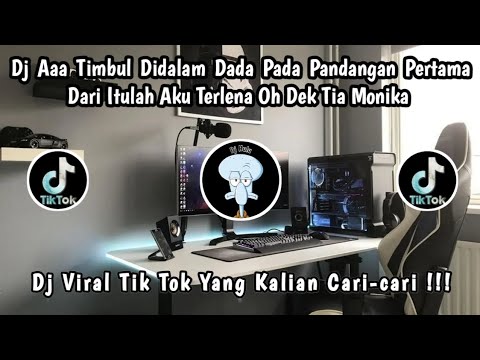 DJ AAA TIMBUL DIDALAM DADA PADA PANDANGAN PERTAMA DARI ITULAH AKU TERLENA OH DEK TIA MONIKA 🎶 VIRAL❓