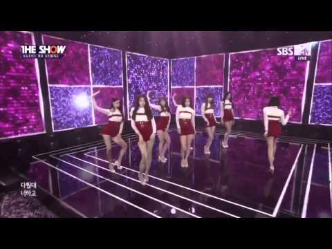 150127 Nine Muses 나인뮤지스   Drama 드라마 @ THE SHOW Comeback Stage