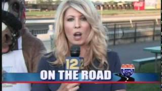 Roxanne Evans News 12 NJ at the Meadowlands