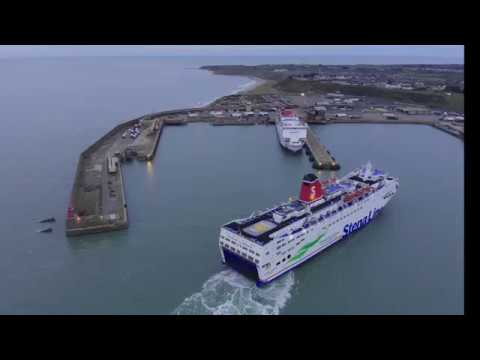 Stena Europe arrival, Rosslare Harbour