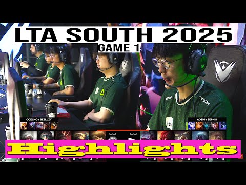 RED Canids x LOUD 1/MD3 | LTA South 2025 Split 1 | Highlights