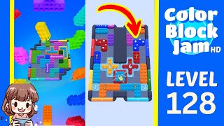 Solusi Level 128 Color Block Jam