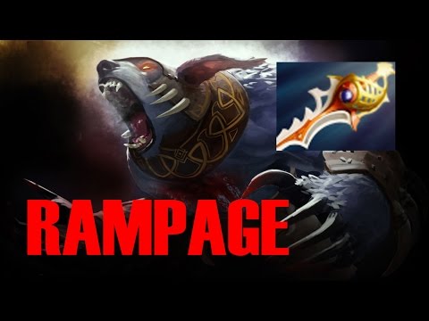 dota 2 Ursa Divine Rapier + diffusal blade