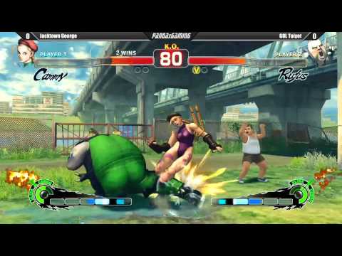 Jacktown George vs GOL Toiyet - Super Street Fighter IV (Cinderslam V)
