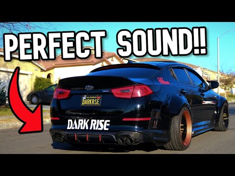 BEST EXHAUST for a KIA (K5) l KIA Stinger, Optima ( K5 ), and Hyundai Genesis Coupe