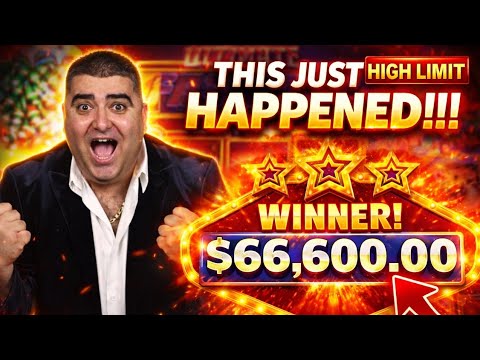 2 MEGA JACKPOTS on HIGH LIMIT Slots — The Casino Went CRAZY!