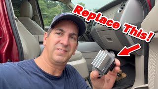 Secret Tip When Replacing Your Ford Expedition Blower Motor Resistor!