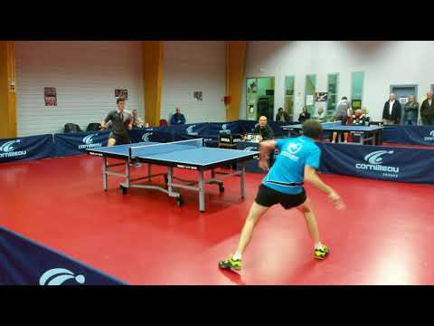 TENNIS DE TABLE (Nat. 3)  A.T.T. Le Havre 5 - 8 Joué-lès-Tours