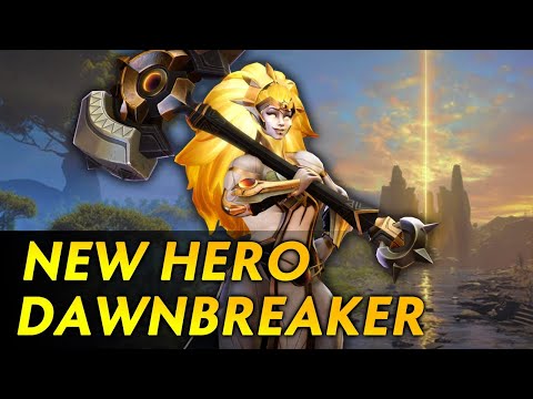 Dota 2  NEW HERO!   Dawnbreaker FULL PREVIEW + Patch 7.29 (Map Changes)