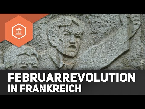 Die Februarrevolution in Frankreich