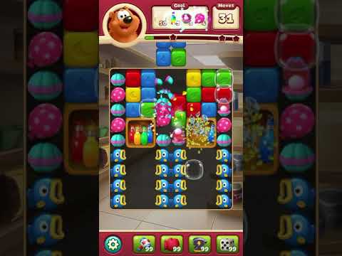 Toon Blast Level 3394 NO BOOSTERS - A S GAMING ✔️