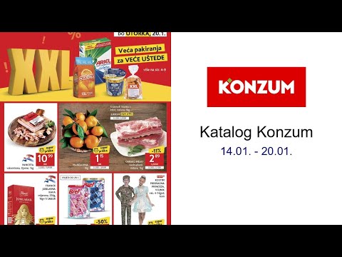 Katalog Konzum 14.01. - 20.01.