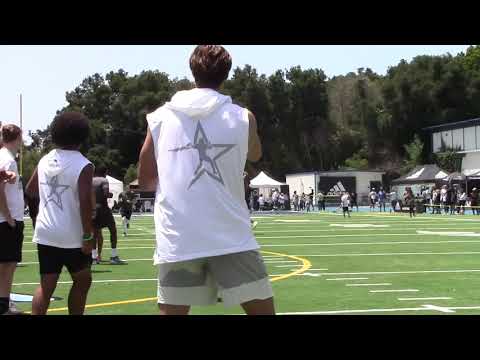 WATCH: 2021 QB Aaron McLaughlin throws on day one at The QB Retreat