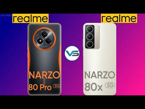 Thumbnail for Realme Narzo 80x 5G VS Realme Narzo 80 Pro 5G | Realme 80 Pro 5G VS Realme Narzo 80x 5G