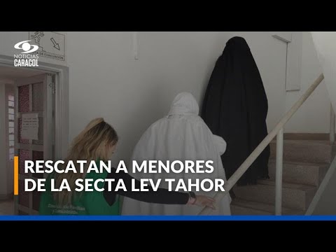 Hallan 17 menores en poder de una secta ultraortodoxa durante operativo en Yarumal