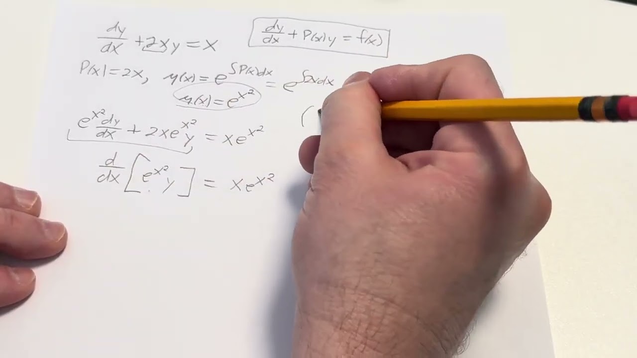How to Solve a Separable Differential Equation Step by Step
