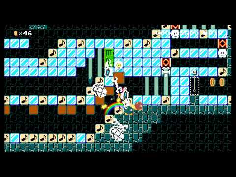 CD2! 30sec SPEEDRUN Ice Ice Baby by Drew W.~ SUPER MARIO MAKER ~ NO COMMENTARY 1be