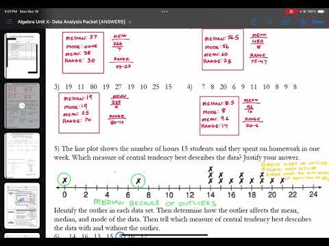 X.1 Data Analysis Basic Stats Review