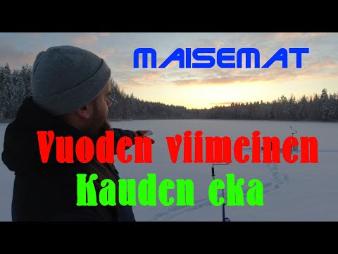 Pilkkikausi aukeaa, mutta nouseeko kalaa? | Upeat talvimaisemat!