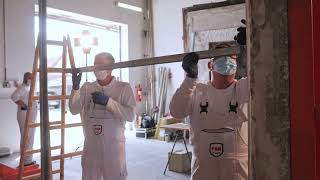 FSB montaža uzorka za ispitivanje u LTM-u