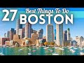 Best Things To Do In Boston 4K