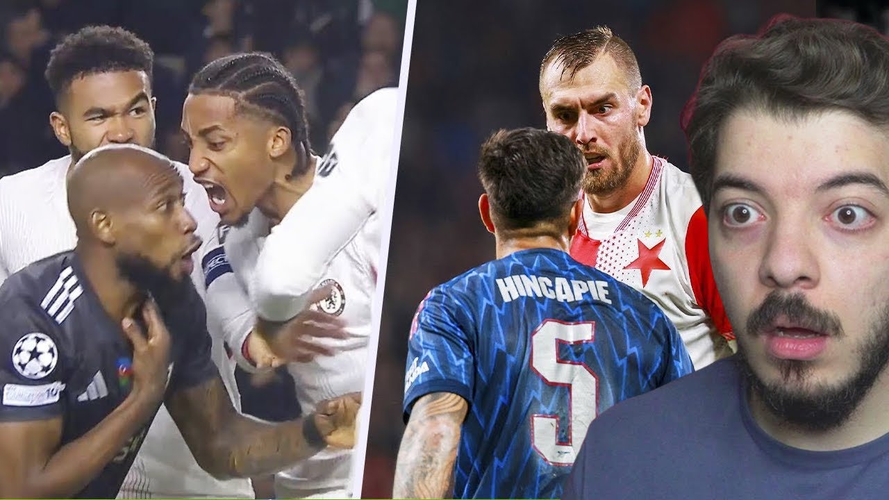 أقوى الخناقات والمجالدات في كرة القدم ..(بلعه كف وانتقم!!😂😂)