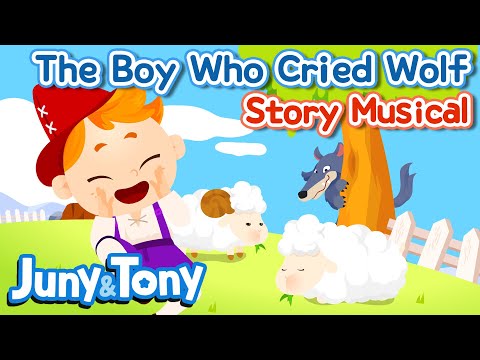 The Boy Who Cried Wolf | Story Musical for Kids | Aesop's Fables | JunyTony