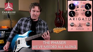 Video thumbnail for Caroline Guitar Arigato Phaser/Vibrato by AndyDemos