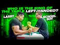 WHO IS THE KING OF THE TABLE LEFT-HANDED? - LARRY OR SCHOOLBOY?