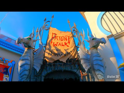 Fright Walk Haunted Attraction Walk-Through Santa Cruz Beach Boardwalk 2021