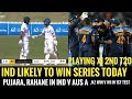 India Vs Australia A India Vs Australia 2nd T20 Playing XI India Likely To Win NZ Win Vs WI