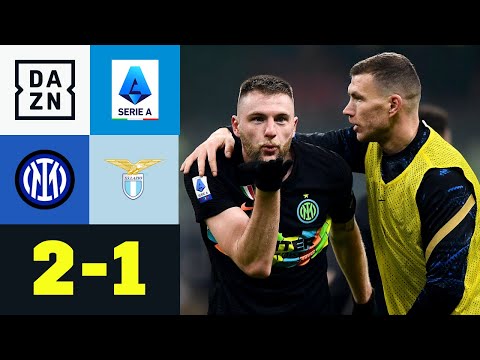 Inter bleibt das Maß aller Dinge: Inter Mailand - Lazio Rom 2:1 | Serie A | DAZN Highlights