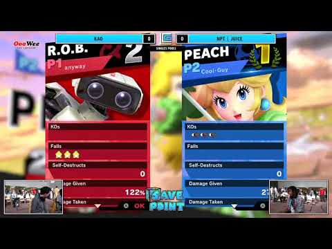 Save Point Pools - NPT | BlazingPasta (Peach) vs. KAO (Rob)