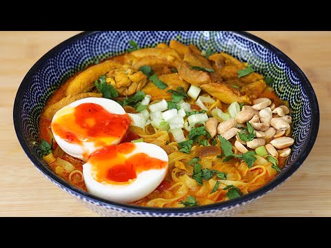 Ramen de curry japonés