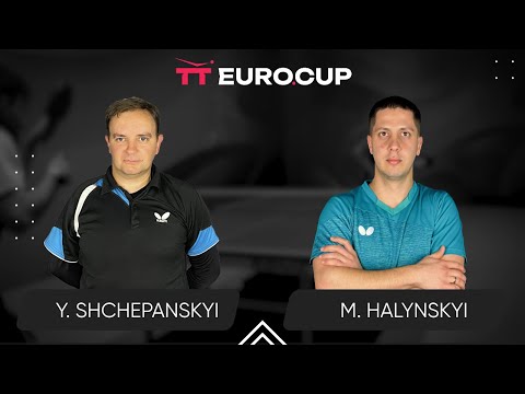 13:45 Yurii Shchepanskyi - Mykola Halynskyi 24.10.2025 TT Euro.Cup Ukraine Star. TABLE 3