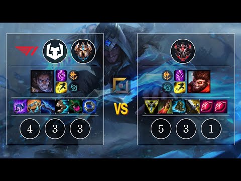 T1 Wooje Sylas vs Wukong Top - KR Patch 10.12