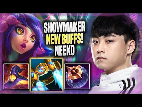 SHOWMAKER TRIES NEEKO WITH NEW BUFFS! - DK ShowMaker Plays Neeko MID vs Lucian! | Season 2022