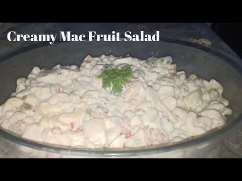 Homemade Creamy Mac Fruit Salad | Restaurant,s Style | Areeba,s Kitchen |