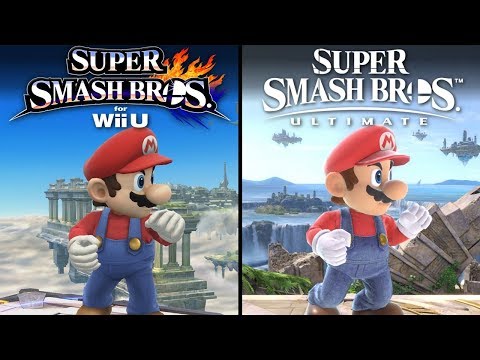 Super Smash Ultimate vs Super Smash WiiU | Direct Comparison