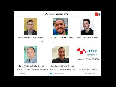 Stolar, Tomislav: Mechanochemical prebiotic peptide bond formation in the absence of water