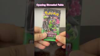 Opening Pokemon Shrouded Fable English Pack.