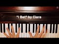 I Bet - Ciara (Piano Cover Version) with Sheet ...