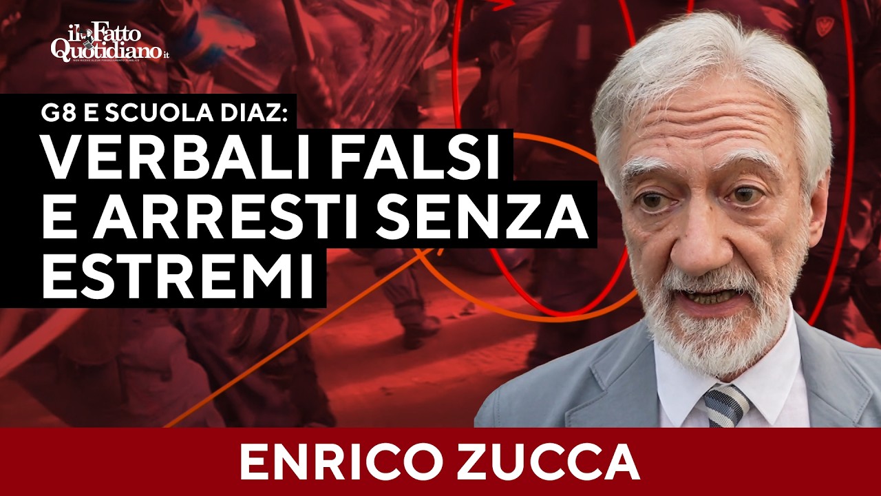 G8, l’ex pm Zucca: “Diaz? Una copertura mai chiarita, oggi il diritto a manifestare è più fragile”
