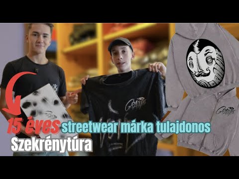 15 évesen streetwear márka tulajdonos? Szekrénytúra cipőkkel és ruhákkal