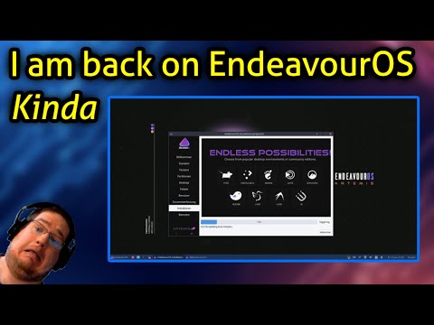 I am back on EndeavourOS!!!