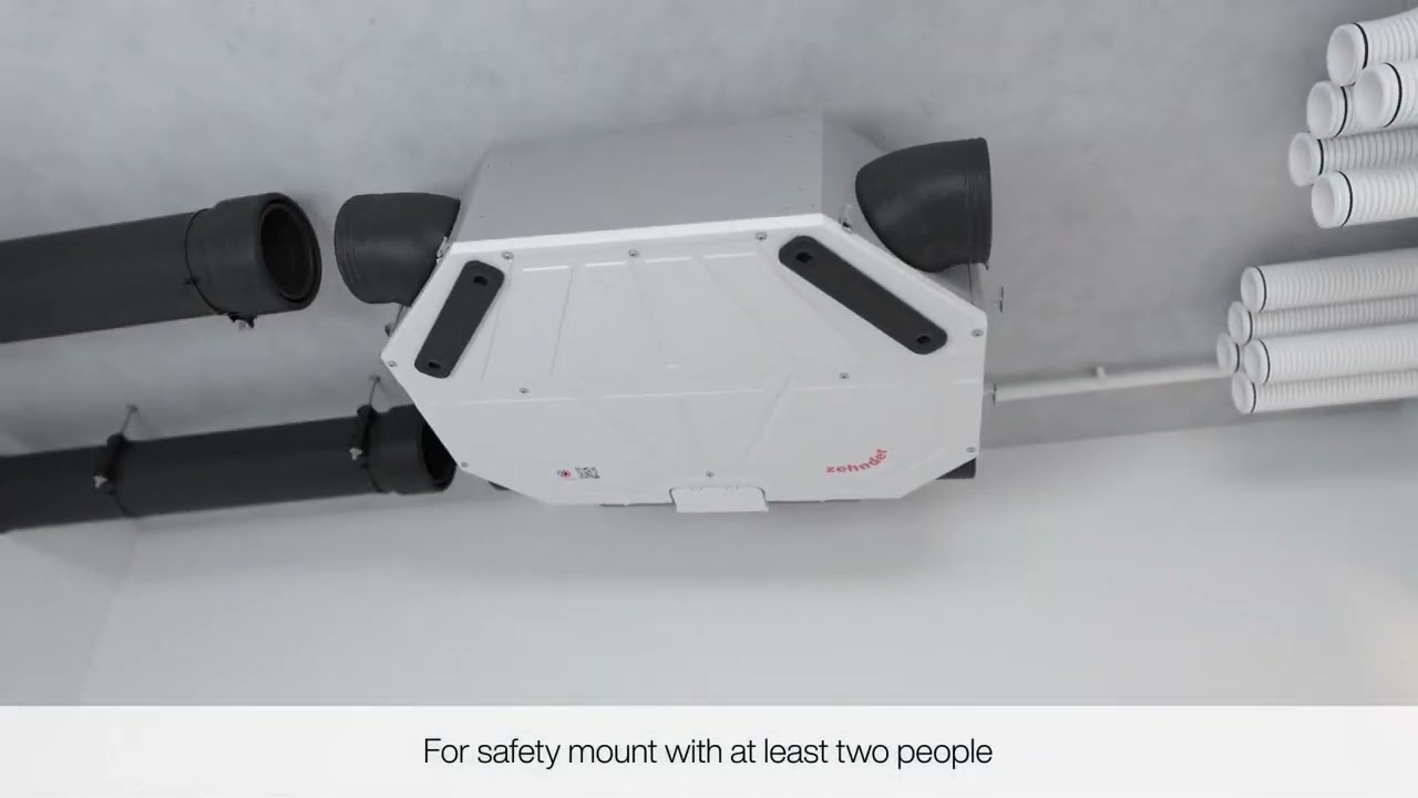 Plokštelinis rekuperatorius Zehnder ComfoAir Flex 250 HRV