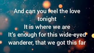 Can You Feel The Love Tonight (Minus One - Elliot Yamin Version)