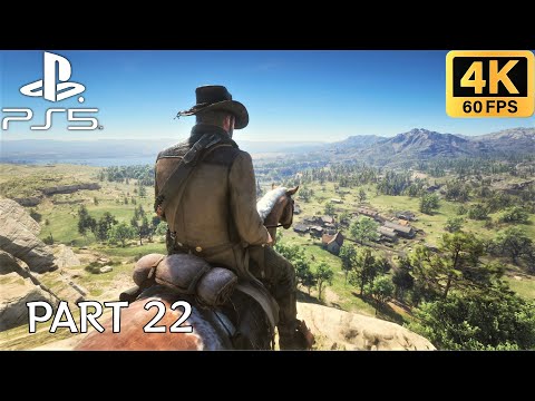 RED DEAD REDEMPTION 2 Gameplay Walkthrough (Part 22) FULL GAME [4K 60FPS ULTRA] - No Commentary