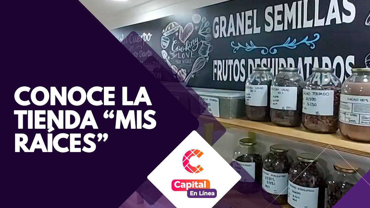 Watch 'Mis raíces' ofrece granos, cereales, semillas y frutos secos Now 'Mis raíces' ofrece granos, cereales, semillas y frutos secos